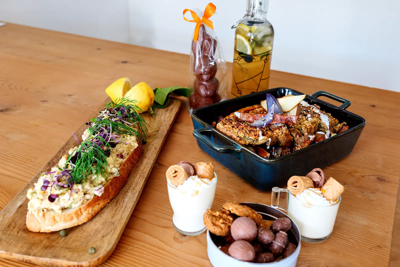 Our Easter menu: Delicious, plant-based & festive