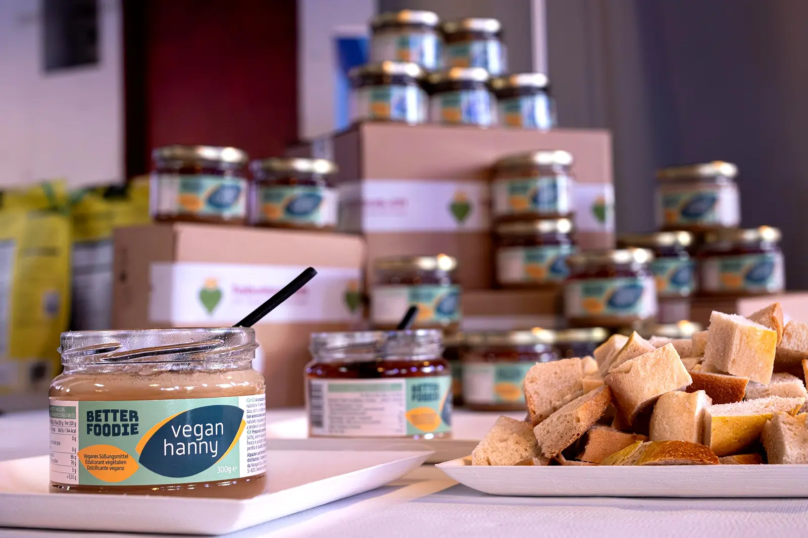 Vegan honey that convinces: Vegan Hanny