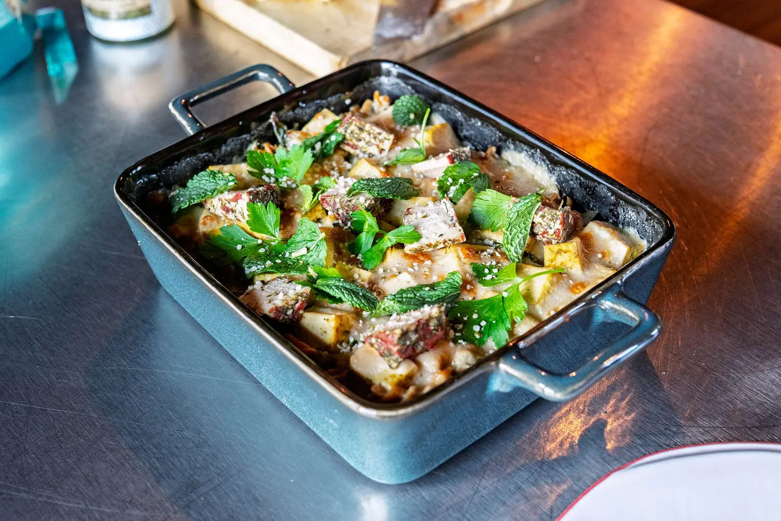 Hermann's green protein casserole