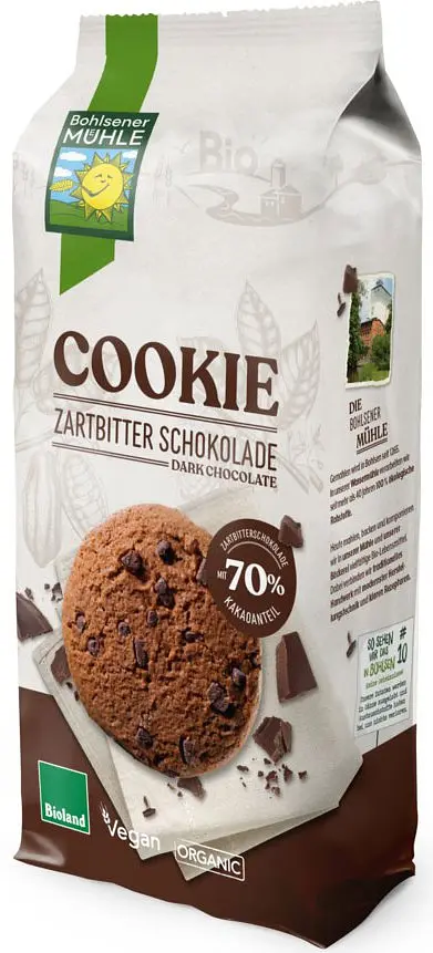 Cookies with Dark Chocolate Organic