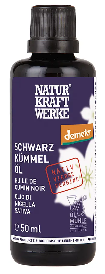 Schwarzkümmelöl nativ Demeter