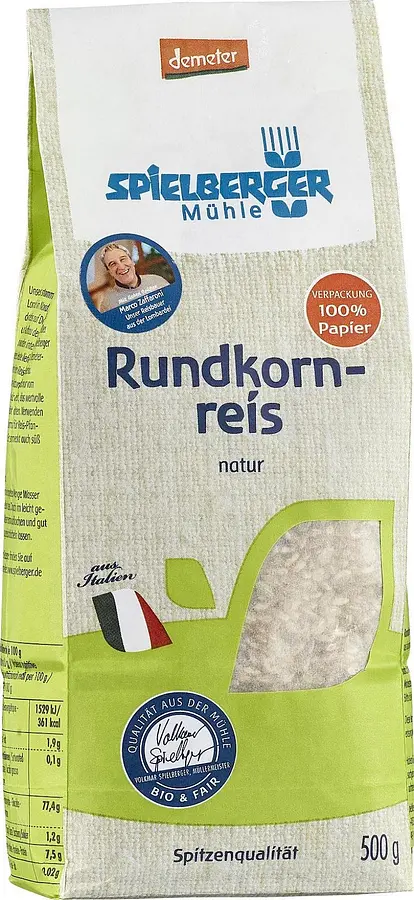 Naturreis Rundkorn Demeter