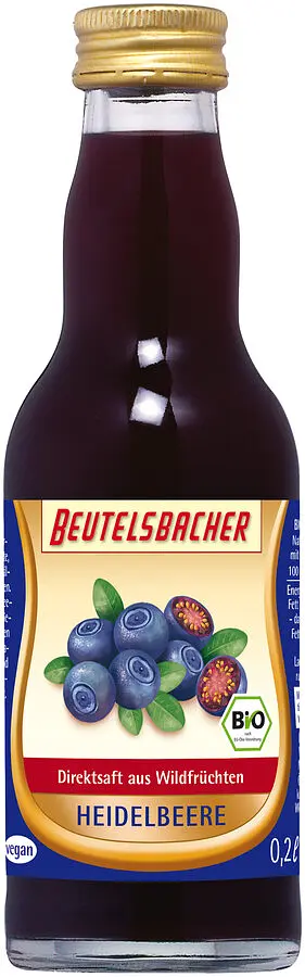 Heidelbeer Muttersaft Bio