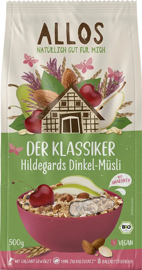 Der Klassiker Hildegards Dinkel-Müsli Bio