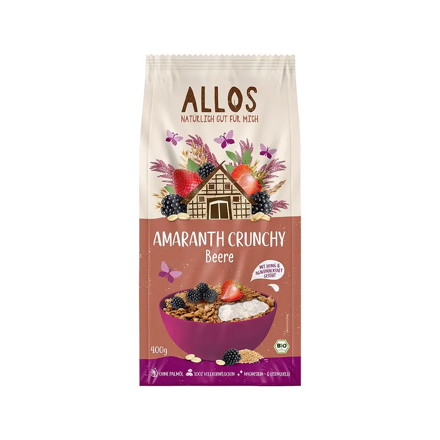 Amaranth Crunchy Beeren Bio