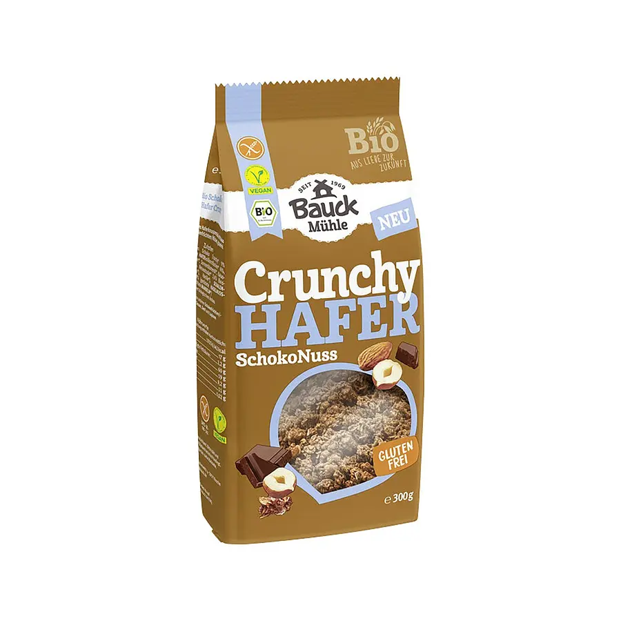 Crunchy Hafer Schoko-Nuss