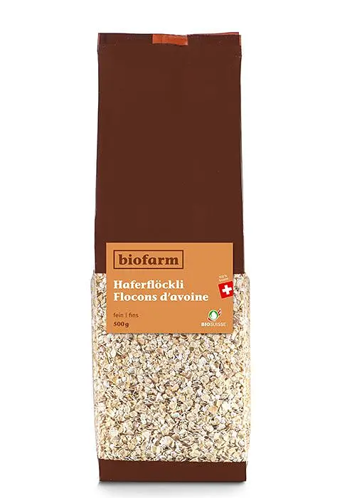 Haferflocken fein Bio
