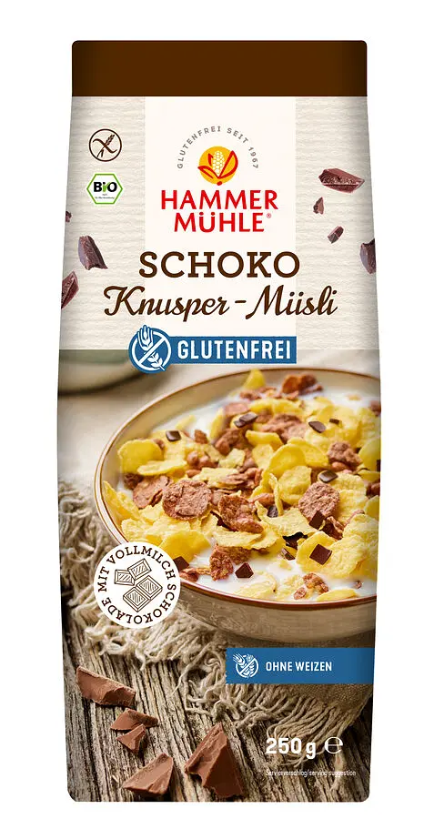 Schoko Knusper-Müsli Bio