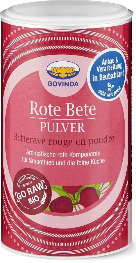 Rote Bete Pulver Bio roh