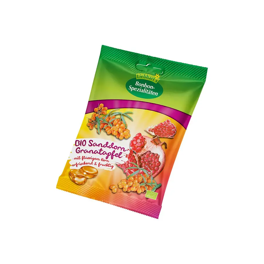 Bonbons Sanddorn-Granatapfel Bio