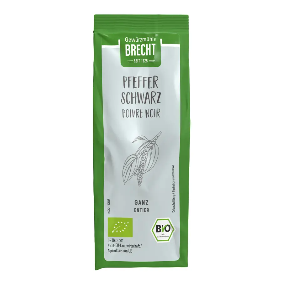 Pfeffer schwarz ganz NFP Bio