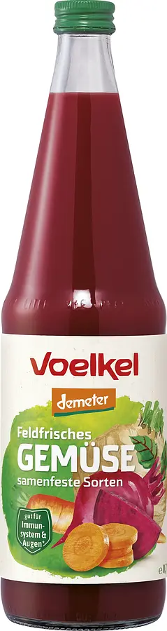 Gemüsesaft feldfrisch Demeter