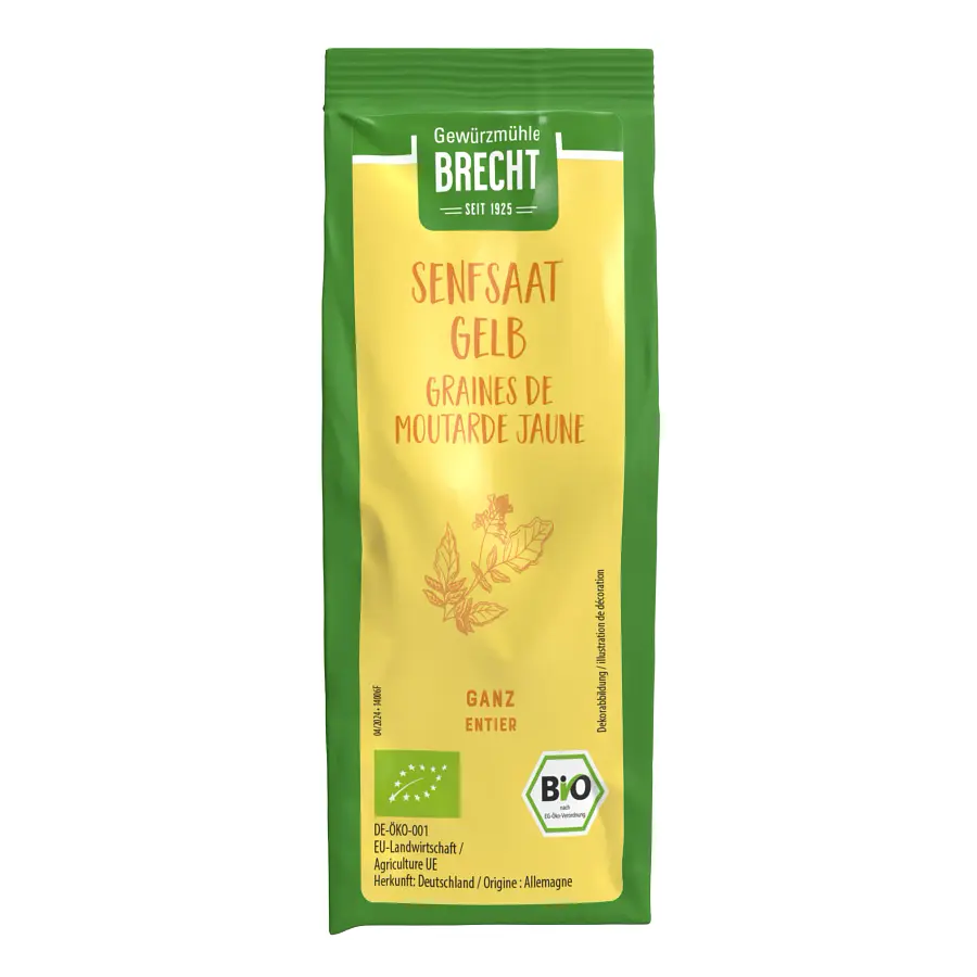 Gelbe Senfsaat ganz NFP Bio