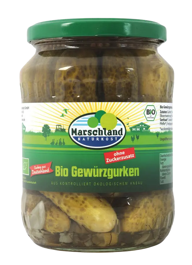 Gewürzgurken Bio