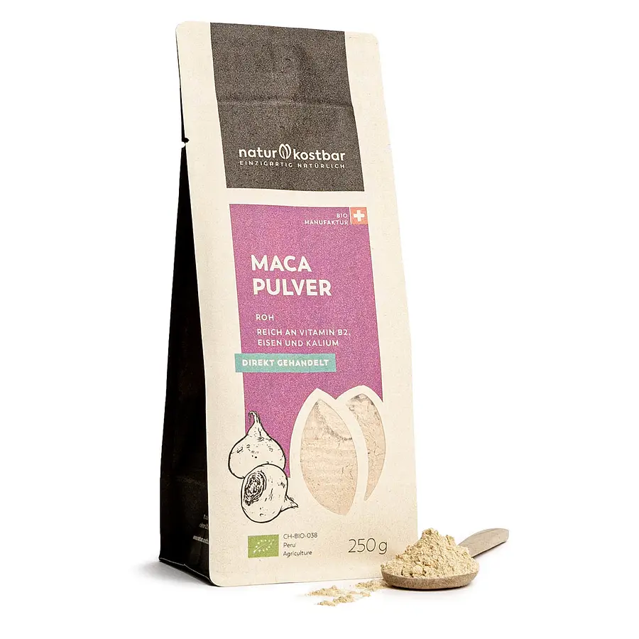 Poudre de maca crue Bio