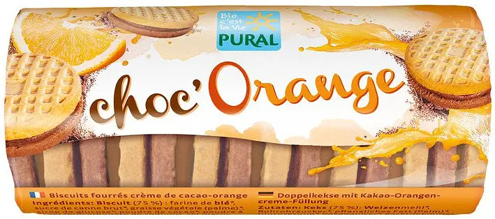 Cookies Bio Bis Choc - Orange Choc'Orange Organic