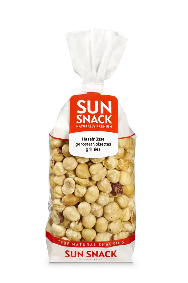 Haselnusskerne geröstet