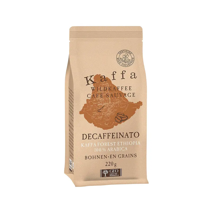 Wildkaffee Decaffeinato Bohnen Bio fairtrade