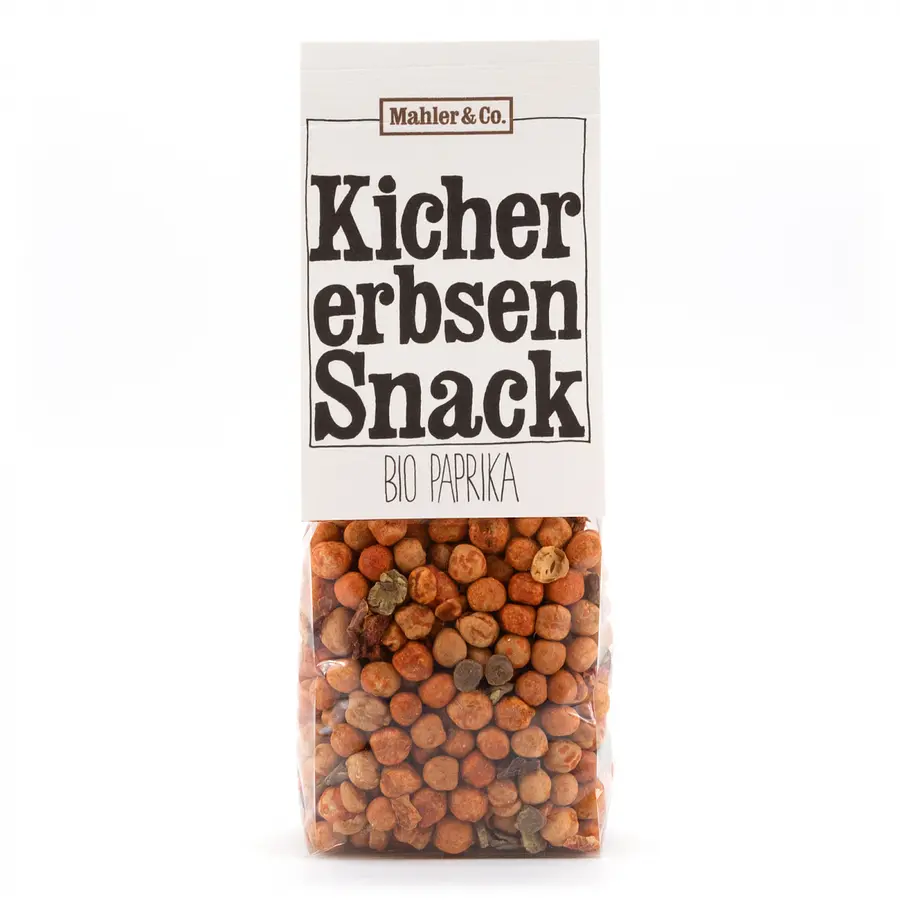 Kichererbsen Snack Paprika Bio