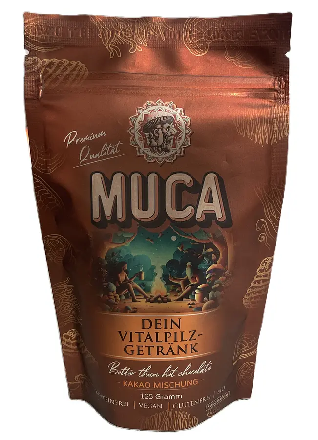 Vitalpilzgetränk Kakao Mischung Bio
