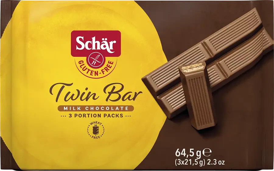 Twin Bar Snack Schokolade konv