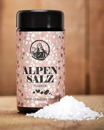 Alpensalz Glas