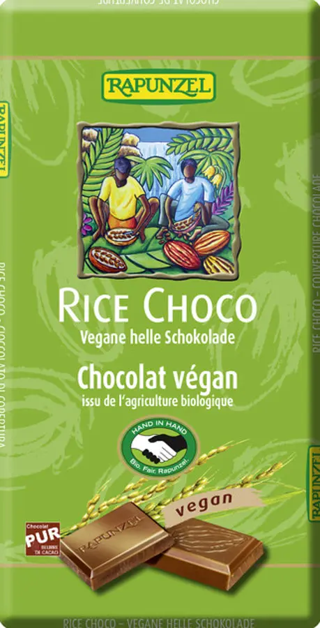 Rapunzel Rice Choco vegane helle Kuvertüre Bio