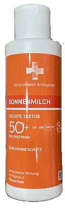 Pill Kosmetik - Sonnenmilch LSF50+