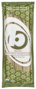 Pasta Braune Reisnudeln mit Wakame, glutenfrei, Bio, 250 g