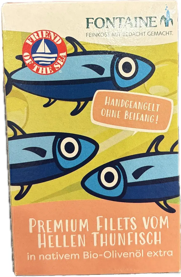 Thunfisch Filet hell in Bio-Olivenöl