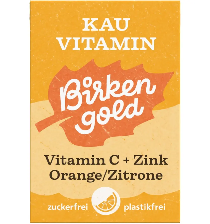 Natur Kau-Vitamin C+Zink ohne Zucker