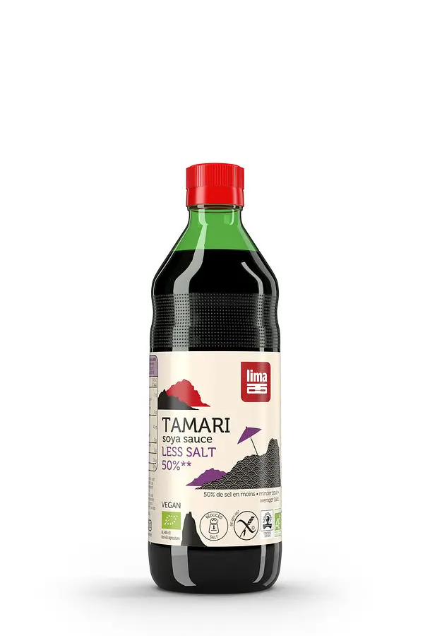 Tamari 50% weniger Salz Bio
