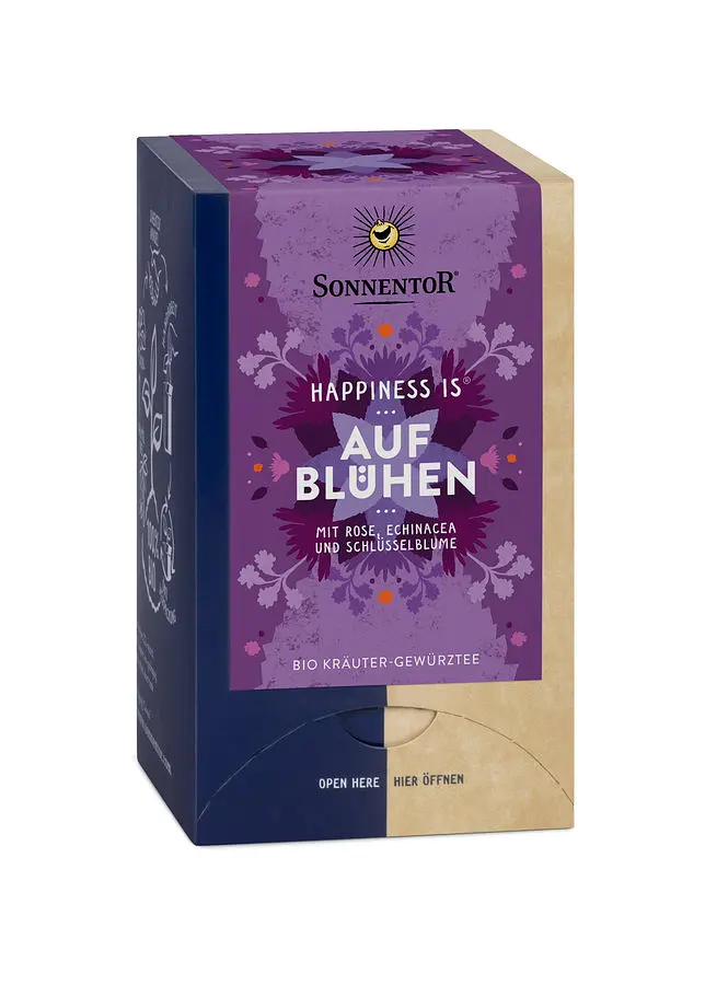 Tee Happiness Aufblühen 27g Bio