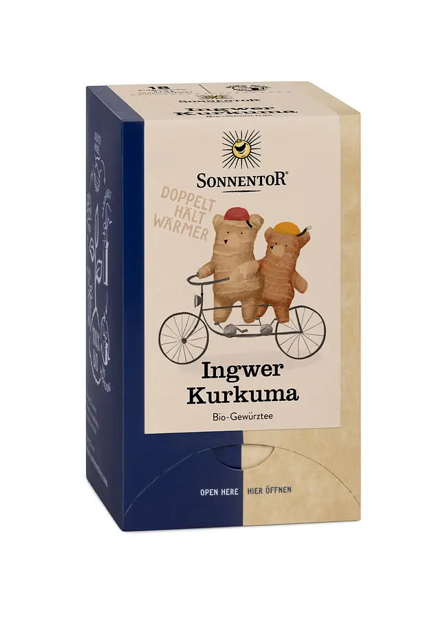 Tee Ingwer Kurkuma Bio