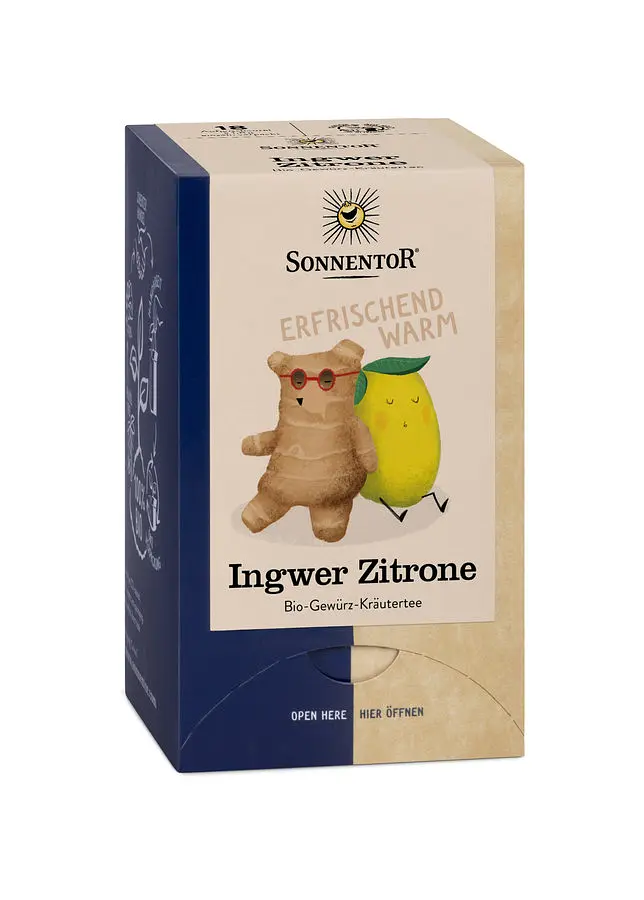 Tee Ingwer Zitronen Bio
