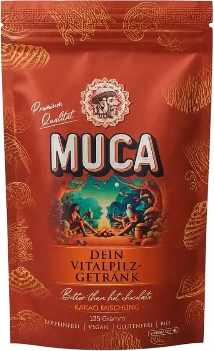 Vitalpilzgetränk Kakao Mischung Bio