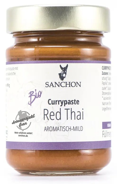 Curry Paste Red Thai Organic