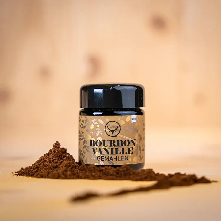 Bourbon Vanille gemahlen Bio