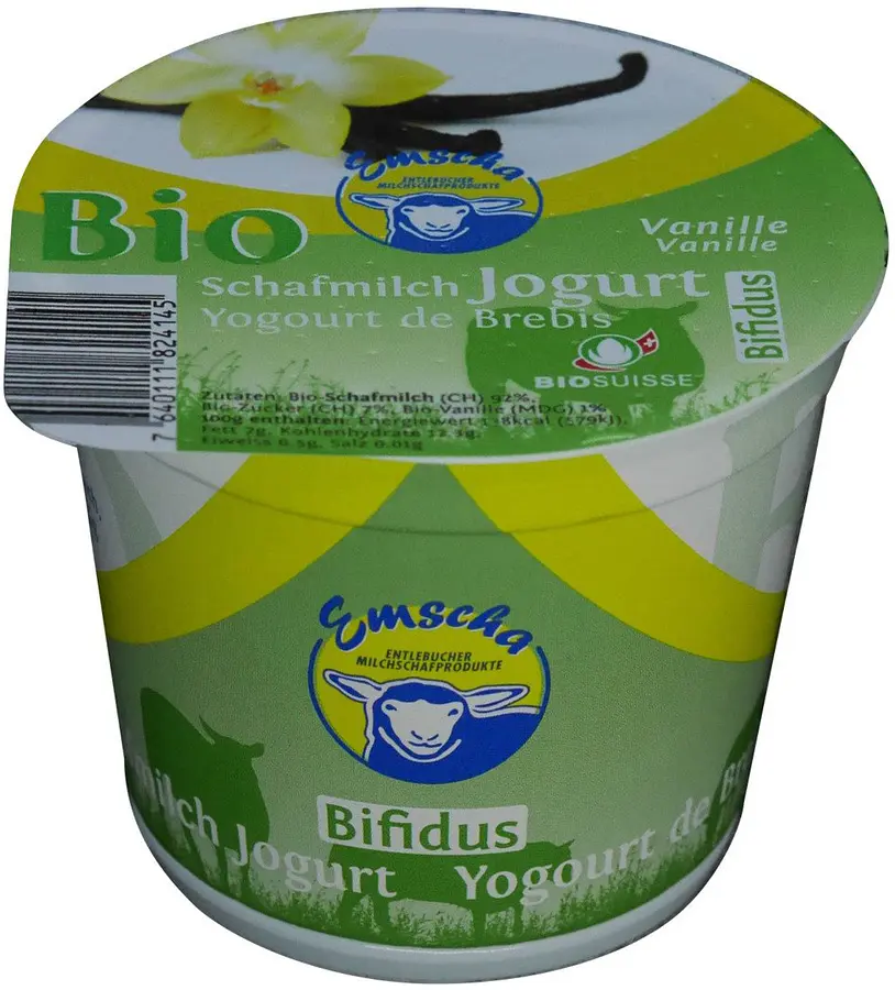 Schafmilch Joghurt Bifidus Vanille Bio