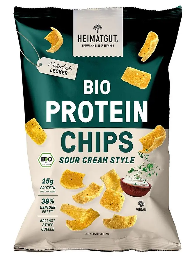 Protein Chips Sour Cream Style Organic