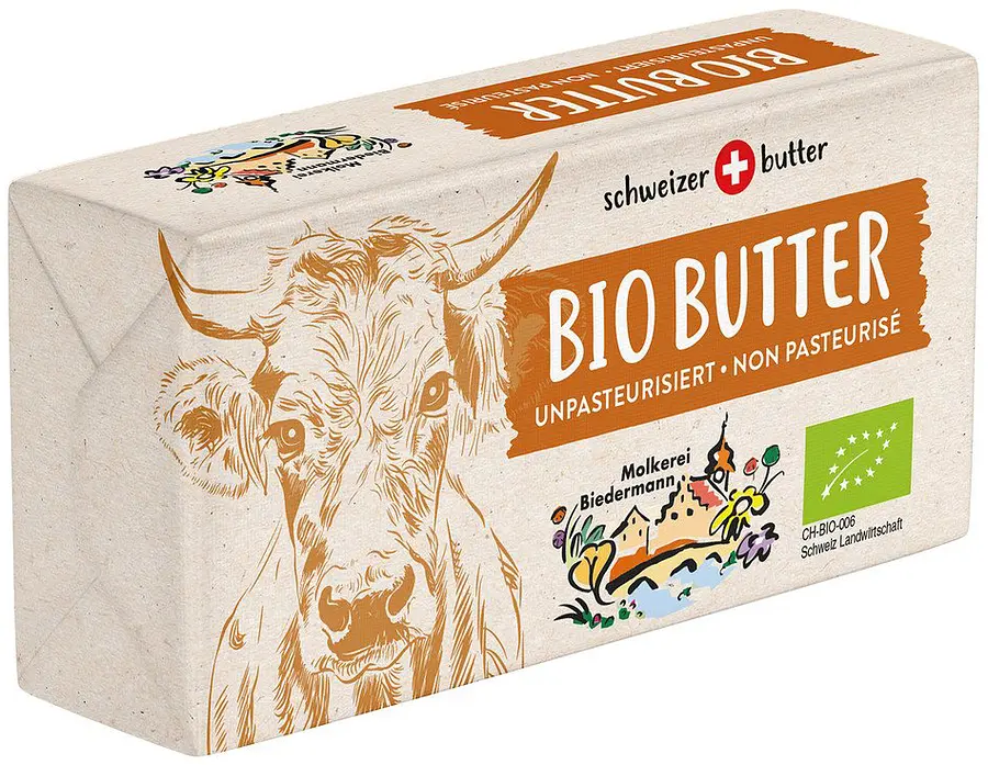 Butter unpasteurisiert Bio