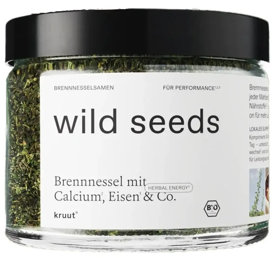 Wild Seeds 100% Brennnesselsamen Bio