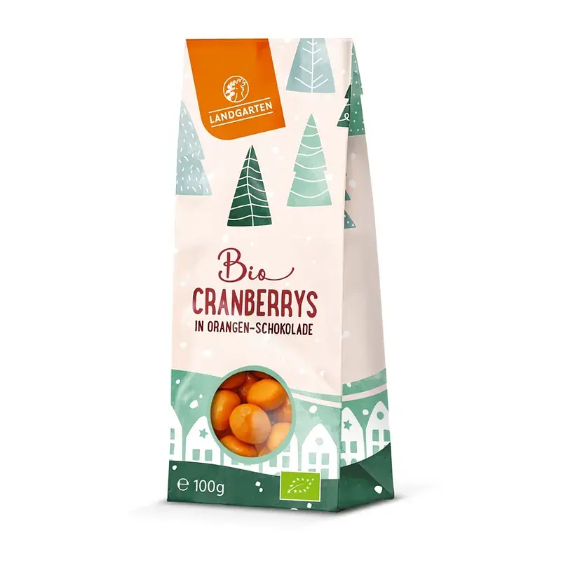 Cranberry in Orangen-Schokolade Bio