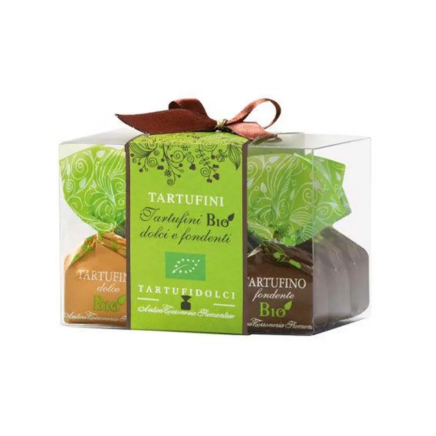 Geschenkbox Trüffelpralinen gemischt Bio