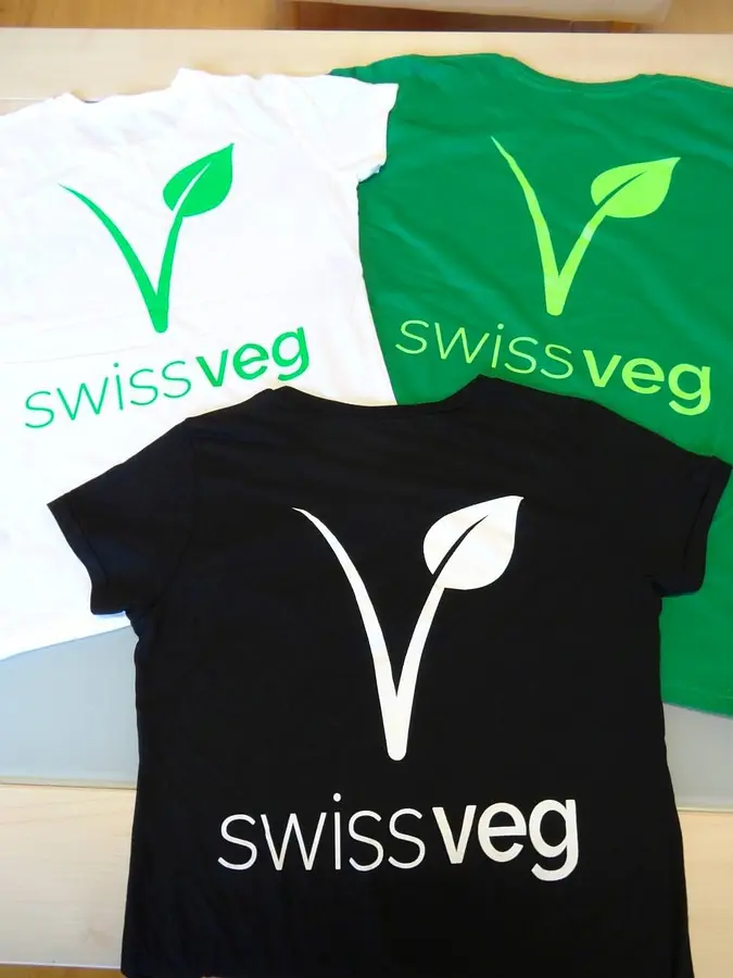T-Shirt Swissveg grün M