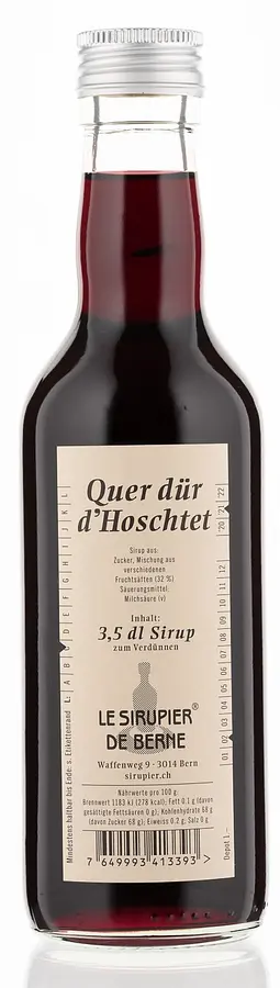 LeSirupier Quer dür d'Hoschtet