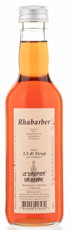 LeSirupier Rhabarber