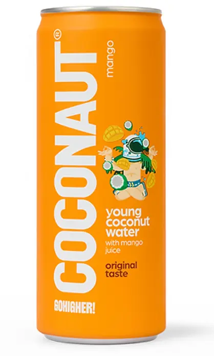 Coconaut Kokoswasser mit Mangosaft