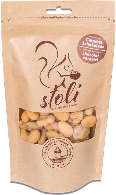 Schoko-Nüsse caramel