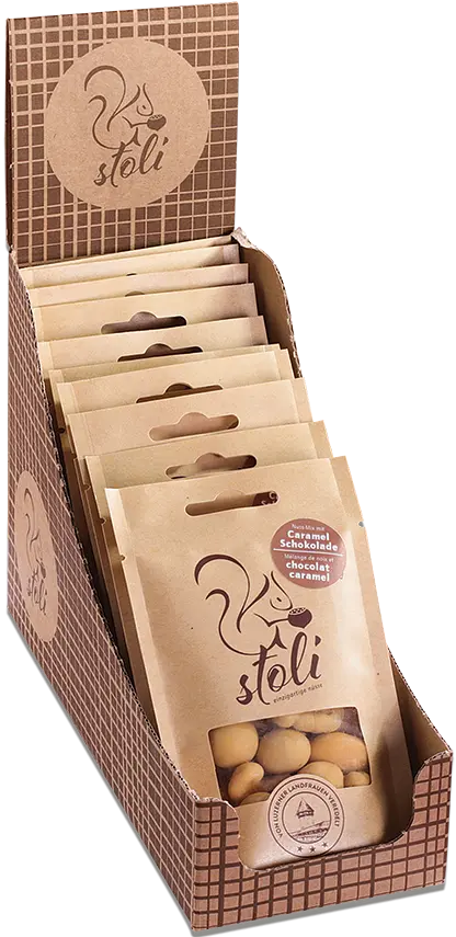 Schoko-Nüsse caramel